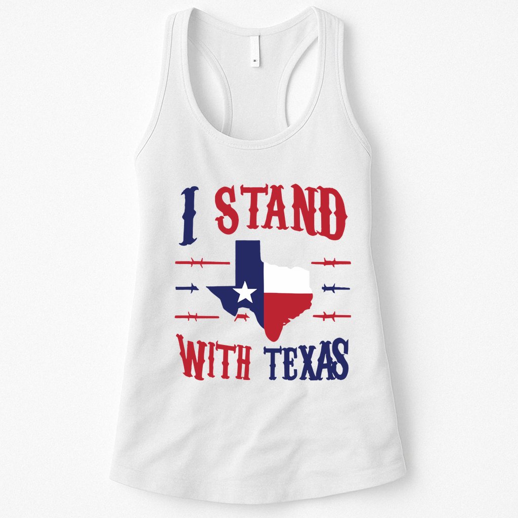Texas Strong Patriotic Texas Pride Womens Tank Top