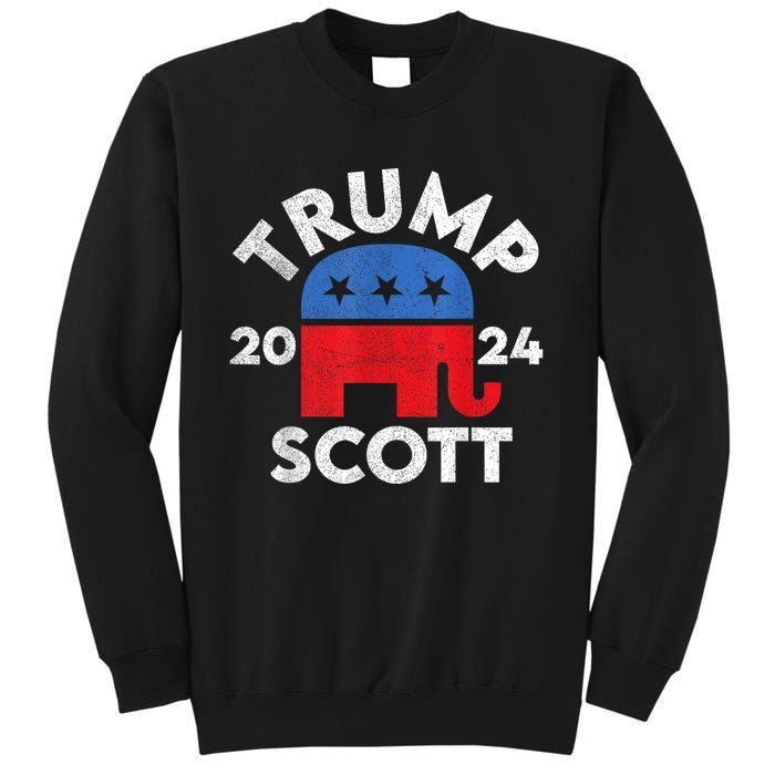 Trump Scott President Trump 2024 Sweatshirt