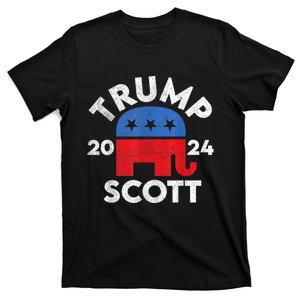 Trump Scott President Trump 2024 T-Shirt