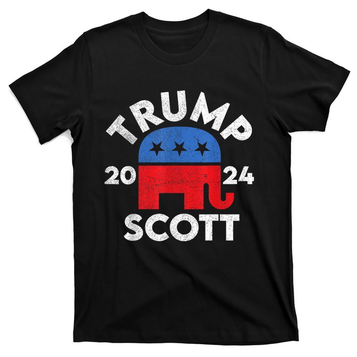 Trump Scott President Trump 2024 T-Shirt