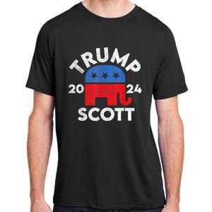 Trump Scott President Trump 2024 Adult ChromaSoft Performance T-Shirt