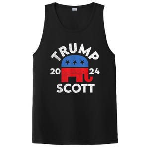 Trump Scott President Trump 2024 PosiCharge Competitor Tank