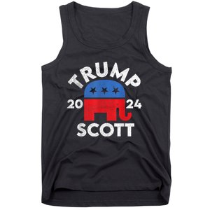 Trump Scott President Trump 2024 Tank Top