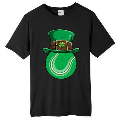 Tennis St Patricks Day Ball Leprechaun Shamrock Great Gift Tall Fusion ChromaSoft Performance T-Shirt