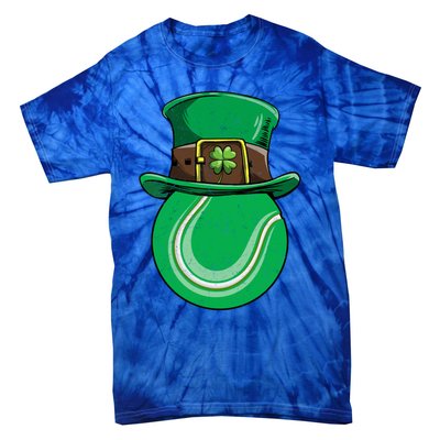 Tennis St Patricks Day Ball Leprechaun Shamrock Great Gift Tie-Dye T-Shirt