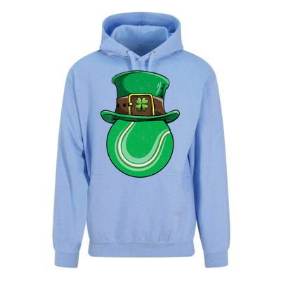 Tennis St Patricks Day Ball Leprechaun Shamrock Great Gift Unisex Surf Hoodie