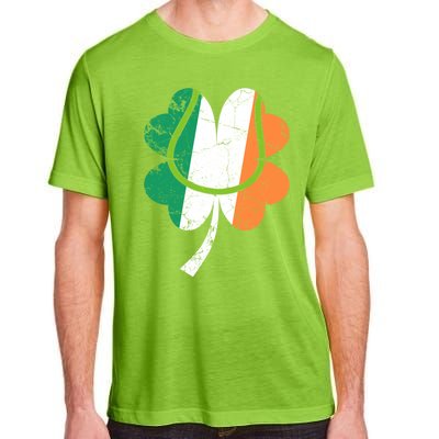 Tennis St Patricks Day Catcher Pitcher Shamrock Gift Adult ChromaSoft Performance T-Shirt