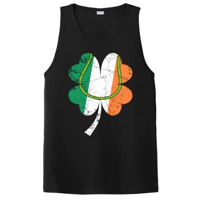 Tennis St Patricks Day Catcher Pitcher Shamrock Gift PosiCharge Competitor Tank