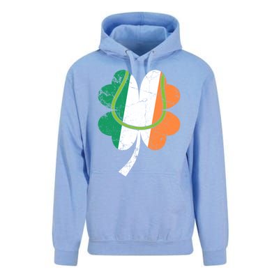 Tennis St Patricks Day Catcher Pitcher Shamrock Gift Unisex Surf Hoodie