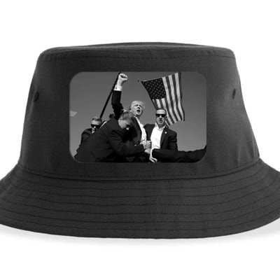 Trump Shot Pennsylvania 14th July Rally Shot Legend Usa 2024 Sustainable Bucket Hat