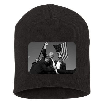 Trump Shot Pennsylvania 14th July Rally Shot Legend Usa 2024 Short Acrylic Beanie