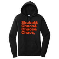 Tarik Skubal & Pitching Chaos Detroit Baseball Women's Pullover Hoodie