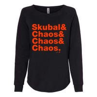 Tarik Skubal & Pitching Chaos Detroit Baseball Womens California Wash Sweatshirt