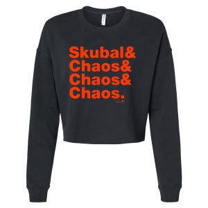 Tarik Skubal & Pitching Chaos Detroit Baseball Cropped Pullover Crew