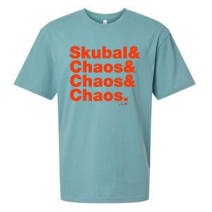 Tarik Skubal & Pitching Chaos Detroit Baseball Sueded Cloud Jersey T-Shirt