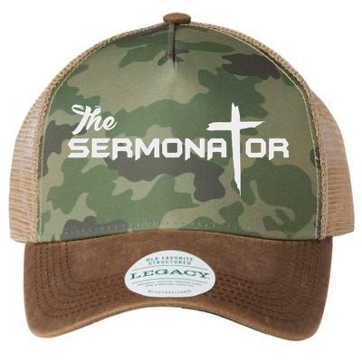 The Sermonator Pastor Legacy Tie Dye Trucker Hat