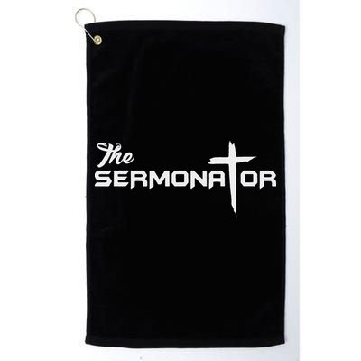 The Sermonator Pastor Golf Towel