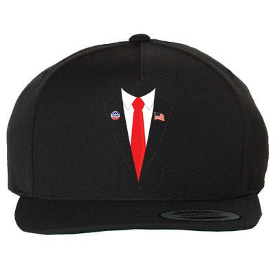 Tuxedo Suit Presidents Day Trump Pin Costume Wool Snapback Cap