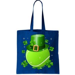 Tennis St Patricks Day Leprechaun Shamrock Meaningful Gift Tote Bag