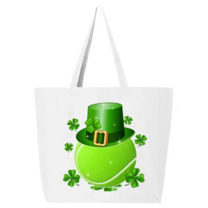 Tennis St Patricks Day Leprechaun Shamrock Meaningful Gift 25L Jumbo Tote