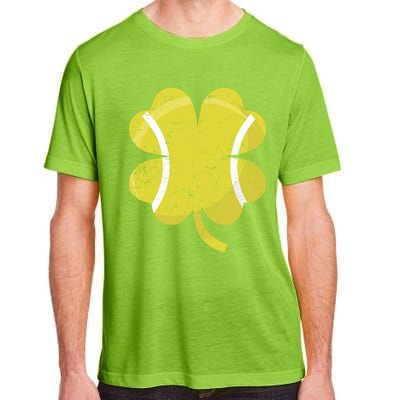 Tennis St Patricks Day Sports Shamrock Costume Cute Gift Adult ChromaSoft Performance T-Shirt