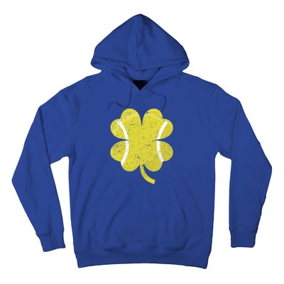 Tennis St Patricks Day Sports Shamrock Costume Cute Gift Hoodie