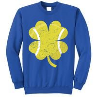 Tennis St Patricks Day Sports Shamrock Costume Cute Gift Sweatshirt