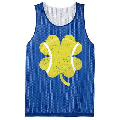 Tennis St Patricks Day Sports Shamrock Costume Cute Gift Mesh Reversible Basketball Jersey Tank