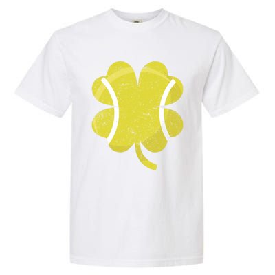 Tennis St Patricks Day Sports Shamrock Costume Cute Gift Garment-Dyed Heavyweight T-Shirt