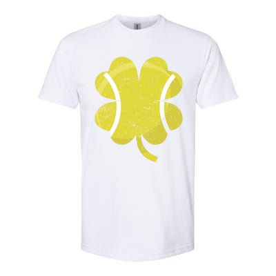 Tennis St Patricks Day Sports Shamrock Costume Cute Gift Softstyle CVC T-Shirt