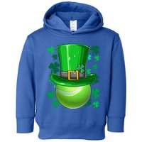 Tennis St Patrick's Day Irish Tennis Players Leprechaun Hat Gift Toddler Hoodie