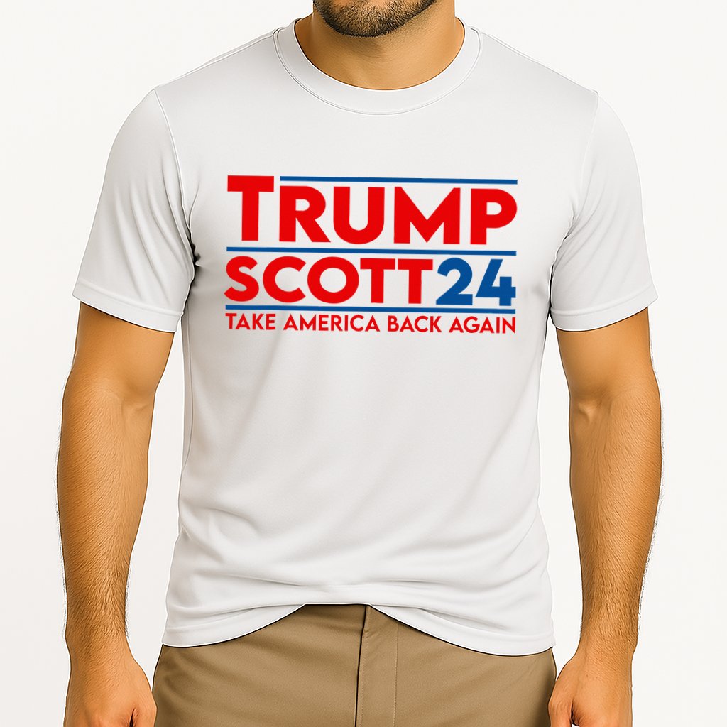 Trump Scott President Trump 2024 Cooling Performance Crew T-Shirt