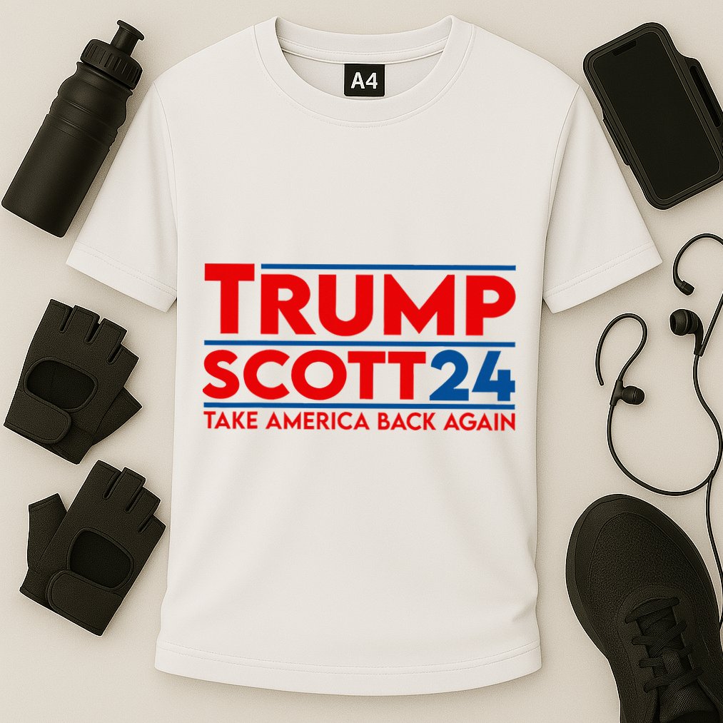 Trump Scott President Trump 2024 Cooling Performance Crew T-Shirt