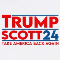 Trump Scott President Trump 2024 Cooling Performance Crew T-Shirt