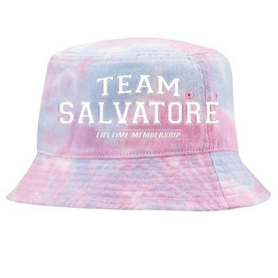 Team Salvatore Proud Family Surname Last Name Tie-Dyed Bucket Hat