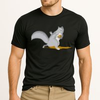 The Squirrel Protect The Nut Cool Vector Design Performance Shirt