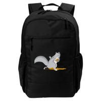 The Squirrel Protect The Nut Cool Vector Design Backpack