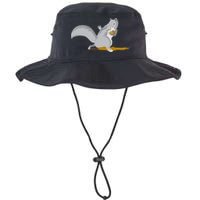 The Squirrel Protect The Nut Cool Vector Design Bucket Hat