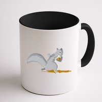 The Squirrel Protect The Nut Cool Vector Design Mug