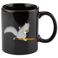 The Squirrel Protect The Nut Cool Vector Design 11oz C Handle Ceramic Mug
