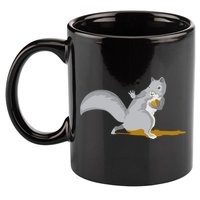 The Squirrel Protect The Nut Cool Vector Design 11oz C Handle Ceramic Mug