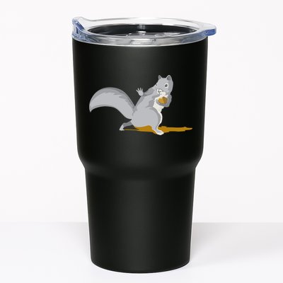 The Squirrel Protect The Nut Cool Vector Design Tumbler