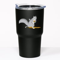 The Squirrel Protect The Nut Cool Vector Design Tumbler