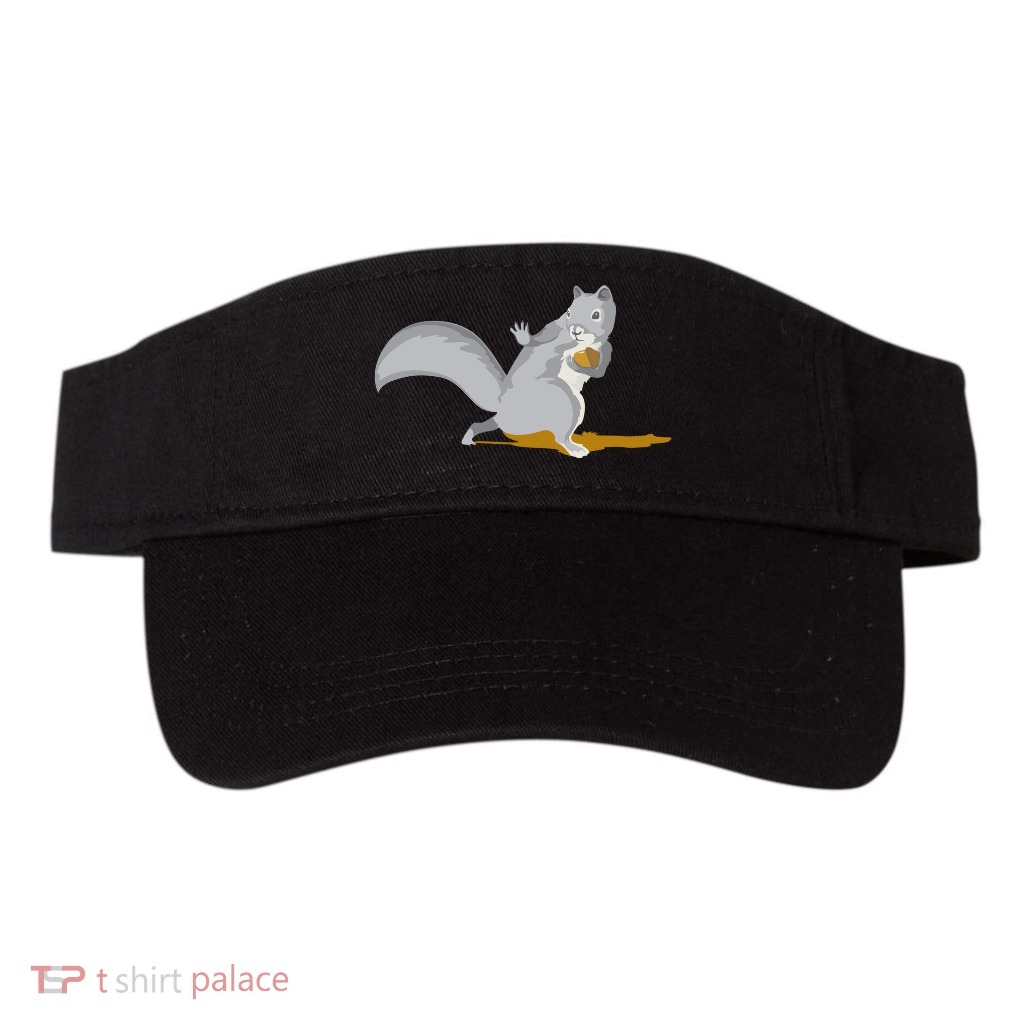 The Squirrel Protect The Nut Cool Vector Design Visor