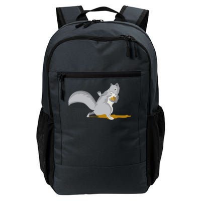 The Squirrel Protect The Nut Cool Vector Design Daily Commute Backpack