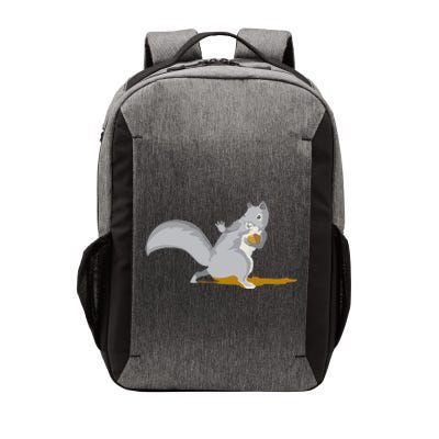 The Squirrel Protect The Nut Cool Vector Design Vector Backpack