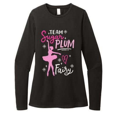 Team Sugar Plum Fairy Nutcracker Ballet Dance Christmas Girl Womens CVC Long Sleeve Shirt