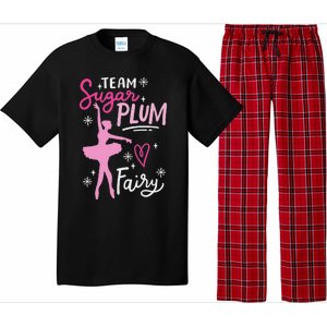 Team Sugar Plum Fairy Nutcracker Ballet Dance Christmas Girl Pajama Set