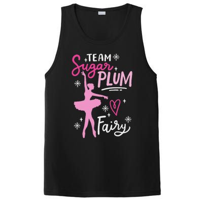 Team Sugar Plum Fairy Nutcracker Ballet Dance Christmas Girl PosiCharge Competitor Tank