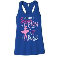 Team Sugar Plum Fairy Nutcracker Ballet Dance Christmas Girl Women's Racerback Tank